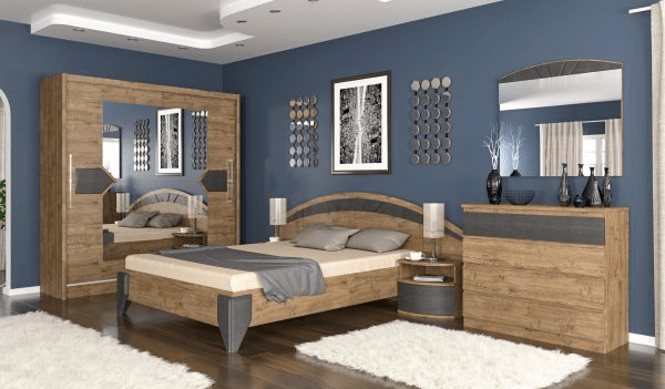 Спальня Аляска дуб април